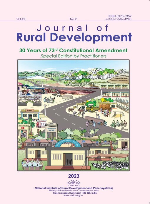 					View Vol 42, Issue 2, April-June 2023 - 30 Years of 73rd Constitutional Amendment: Special Edition by Practitioners
				